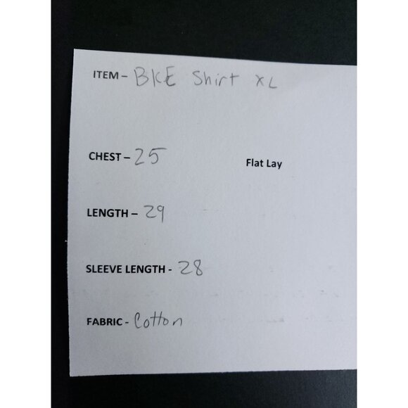 BKE Athletic Fit Plaid Shirt Mens XL Gray Long Sleeve Casual Cotton Blend - Picture 9 of 9